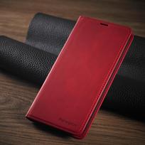 Apple iPhone 14/15 Pro Max Leather Case: Business, Skin-Feel, Anti-Fall Protective Cover iPhone XR brown
