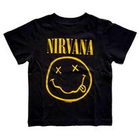 Nirvana Vyriški Moteriški Suaugusių Vaikų Marškinėliai Klasikiniai Amžius Nuo 1 Iki 14 Metų M yellow