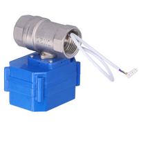 Motorized Ball Valve Stainless Steel Electrical Straight Through 1in CWX60PCR03AC220VDN25