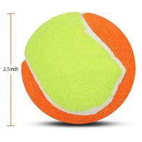 Junshi Soft Safety Pressureless Kids Beach Tennis Balls (3-Pack) yellow