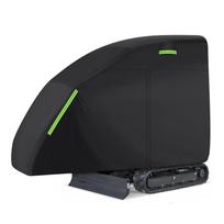 Mini Excavator Cover Fit for Bobcat E20 1760-3530lbs Water Proof 210D Oxford Fabric Zippered Exterior Accessories Black New juoda