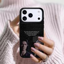 Elena Damon The Vampire Diaries Phone Case For Apple iPhone 17 Air 16E 15 14 Plus 13 12 11 Pro Max Mini Funda Cover iPhone 13 mini black