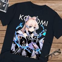 Kokomi Genshin Impact Shirt FanMade Waifu Unisex Tee S white