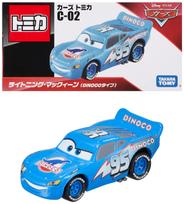 Takara Tomy Disney Cars Tomica Lightning McQueen C-02 (DINOCO type) black