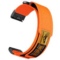 22/26mm Quick Fit Nylon Watchband for Garmin Instinct 1/2/2X 3 Instinct E Wristband Garmin Fenix 8 Strap Replacement Accessories Instinct2 22mm 45mm oranžinė