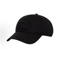 coach Soho Flat Brim Cotton Baseball Cap, Solid Pure Black Raised 3D C Logo Embroidered Hard Crown Street UV Protection Skate Hat 29CCQ59BLK adjustable juoda