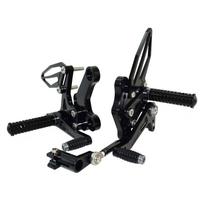 Kawasaki Ninja 250/400 Z400 18-23 Modified Motorcycle Raised Footpegs Assembly black