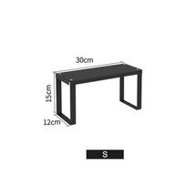 Metal Spice Organizer Bathroom Shelf Space Saving for Home Office Wall Cabinet Storage Rack Kitchenware Holder Kitchen Shelves