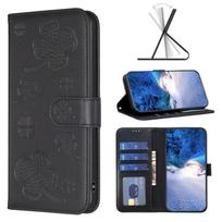 Wallet Flip Case on For Motorola Edge 40 Neo Classic Phone Leather Cases For Moto Edge40 5G 40 Neo 40Neo Card Slot Back Cover for Moto Edge 40 Neo black
