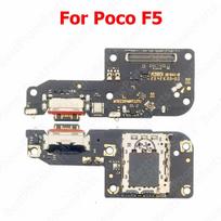 Charge Board For Xiaomi Poco F6 F5 F4 F3 GT F2 Pro Pocophone F1 Charging Port Usb Connector PCB Dock Plate Socket Phone Parts Poco F5