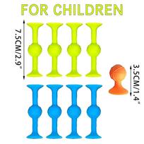 9Pcs Plush Sticky Suction Dart Fidgeting Plaything Family Interactive Game Pop Silicone Dart Plaything Party Game Fingertip Decompression Toy yellow