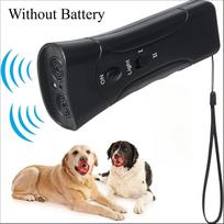 Naminių gyvūnų šunų atbaidytojas Anti Barking Stop Bark Mokymo įrenginys Treneris LED Ultragarsinis Anti Barking Ultragarsinis Be Baterijos juoda