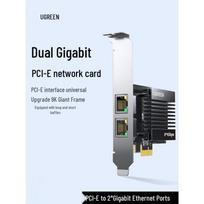 Ugreen PCIe Dual Gigabit Ethernet Network Card (CN version)