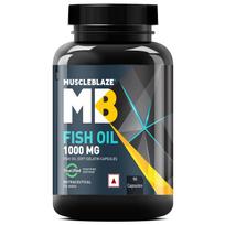 MuscleBlaze Omega 3 Fish Oil, 90 Capsules