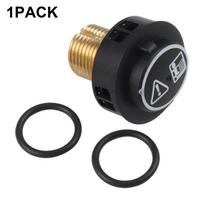 For Karcher Steam Cleaner Safety Lock Valve with Pressure Relief Feature 1 PACK black
