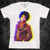 King of pop, classic, rock, Michael Jackson , bad, vintage, music, retro Unisex T-Shirt XL brown