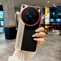 Nugaros odos pakeltas žiedas aplink objektyvą apsaugo dėklą, skirtą VIVO X200 Ultra X200s X200 Pro X200 Pro Mini plonam apsauginiam dėklui vivo X200 oranžinė