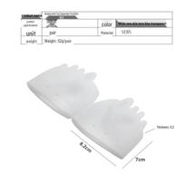 Five-Hole Silicone Bunion & Shock Absorber Forefoot Pad skaidri