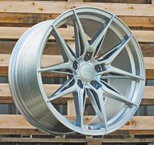 Ratlankis HAXER HX036 R20x10.5 5x112 ET 38 CB 66.5 (Silver Shining) (950 kg)