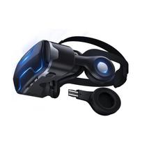 VR akiniai išmaniajam telefonui, suderinami su DMM ir 360 laipsnių vaizdo įrašu, 3D įtraukianti patirtis, integruotos ausinės, lengvas dizainas, japoniški