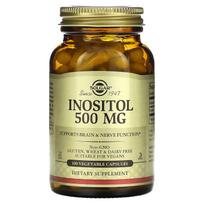 Solgar, Inozitolis, 500 mg, 100 vegetariškų kapsulių