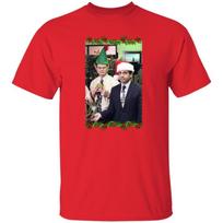 Dwight Micheal Christmas The Office Memes TShirt Michael Scott Quotes Graphic T Shirts Woman Man Cotton Shortsleev Tops Tee S black