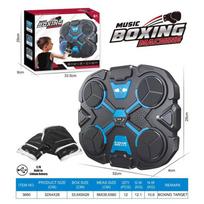 Bluetooth Smart Music Boxing Target for Kids: Home Reaction Training & Fitness Wall Target gray