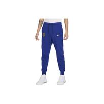 Nike FC Barcelona Tech Fleece Knitted Sweatpants Men's Royal Blue FJ5632-455 S beige