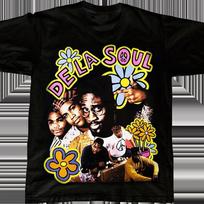New Collection De La Soul Band Short Sleeve Black All Size Unisex Shirt FA556 XXL white