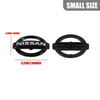 1 vnt. ABS 3D automobilio vairo logotipas emblema dangtelis lipdukas Nissan Nismo X-Trail Tiida J11 J10 Juke Qashqai Altima Serena Micra For Nissan