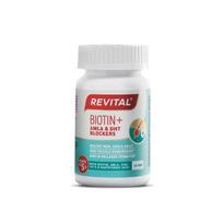 Revital Biotin+ with Amla and DHT Blockers for Hair Growth | Biotin, Amla, Zinc, Vitamin E & Pantothenic Acid | Supports Hair Strength & Skin Hea