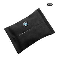 Laikiklis skydeliui nuo saulės, sėdynės atlošui, M LOGO, automobilio servetėlių dėžutė BMW X7 X3 X4 X5 X6 3 4 5 6 7 serijoms, Z4 M M3 M5 M6 E38 E39 E46 E53 E60 E61 E64 black