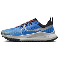 Nike React Pegasus Trail 4 Šviesiai mėlyni su raudonu taku Moteriški bėgimo takais batai DJ6159-401 EU 36 gray