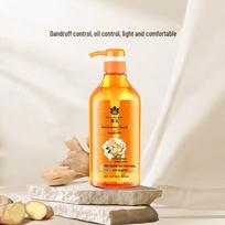 Fohow Plant Ginger Anti-Dandruff Shampoo orange