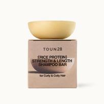 TOUN28 Rice Protein Strength & Length Shampoo Bar for Coily or Damaged Hair 120g beige