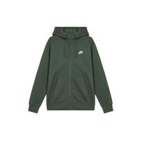 Nike Sportswear Club Fleece vyriškas džemperis su gobtuvu ir pilnu užtrauktuku BV2646-323 2XL žalia