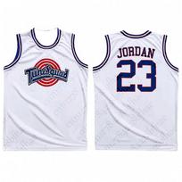Space Jam Tune Squad filmo krepšinio marškinėliai Retro kvėpuojantis greitai džiūstantis vyriškas ir moteriškas sportinis tankas vaikams S white
