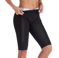 Women's Tummy Control Sauna Leggings: Hip-Lifting, Body-Shaping Yoga Sweatpants 4XL-5XL black
