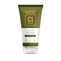 VLCC Clinic Anti Acne Face Wash 150 ml For Acne Prone Skin With Salicylic Acid And Neem For Oil Control And Clearer Skin brown