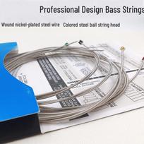 D'Addario EXL170/EXL160 Elektrinės bosinės gitaros stygos 4 ir 5 stygų bosams Four-String Bass EXL220 gray