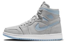 Air Jordan 1 High Zoom Comfort 'Cool Grey Light Blue' Women's CT0979-004 36.5