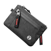 Travel abroad RFID anti-theft swipe card bag passport bag multi-function key bag wallet neck bag gray