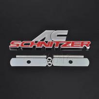 Metalinis automobilio grotelių ženklelis Auto grotelių emblema Atnaujinimo logotipas BMW AC Schnitzer M M3 M5 E46 E39 E36 E34 E90 X1 X3 X5 X6 priedams yk2 balta
