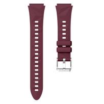 18 mm apyrankė Huawei Watch GT5 41 mm vyrams moterims sportinė silikoninė klasikinė sagtelė pakaitinė apyrankė Huawei GT5 41 mm GT5 Pro 42 mm GT5 41mm vyno raudonos spalvos
