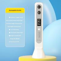 Digital Ultrasound Height Measuring Meter Smart Precision Handheld Height Tester for Kindergarten Physical Examination A1 white
