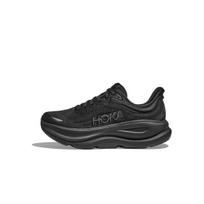 HOKA ONE ONE Bondi 9 Synthetic Leather Low top Marathon Long Distance Running Sprint Running Shoes Men's Black Wide Fit 1162013-BBLC 41⅓ black