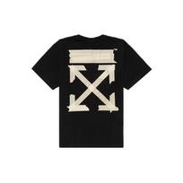 Off-White Bronzinis strėlių spaudinys Unisex Juodas OMAA038G20JER0021048 M beige