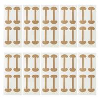 10 vnt. įaugusio nago korekcijos pleistrai, nagų tiesintuvas skausmui malšinti ir nagų atstatymui, įaugusio nago korektoriaus rinkinys nagų grybeliui 10pcs white