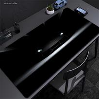 Japan Sports Car Large Black Mousepad Office Gamer Keyboard Desk Mat  Natural Rubber Mousepad Speed Desk Mat Anime Lock edge pad 300X800X2MM black