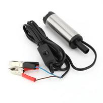 12V/24V DC Kuro Pripildymo Siurblys Dyzelino Alyvos Vandens Panardinamas Elektrinis Variklis Automobiliui Kempingui Žvejybai Nerūdijančio Plieno Korpusas Nešiojamas 12V